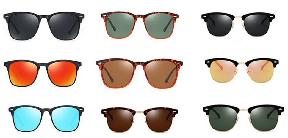 2021 New Material Light Weight Sun Glasses Polarized Women Men Raybad Designer Fashion Sunglasses