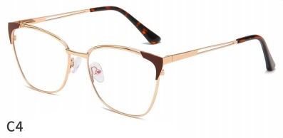 Classic Cat Eye Shape Frame in Excellent Design Adjustable Nose Pad Spring Hinge Stock Women Eyeglasses