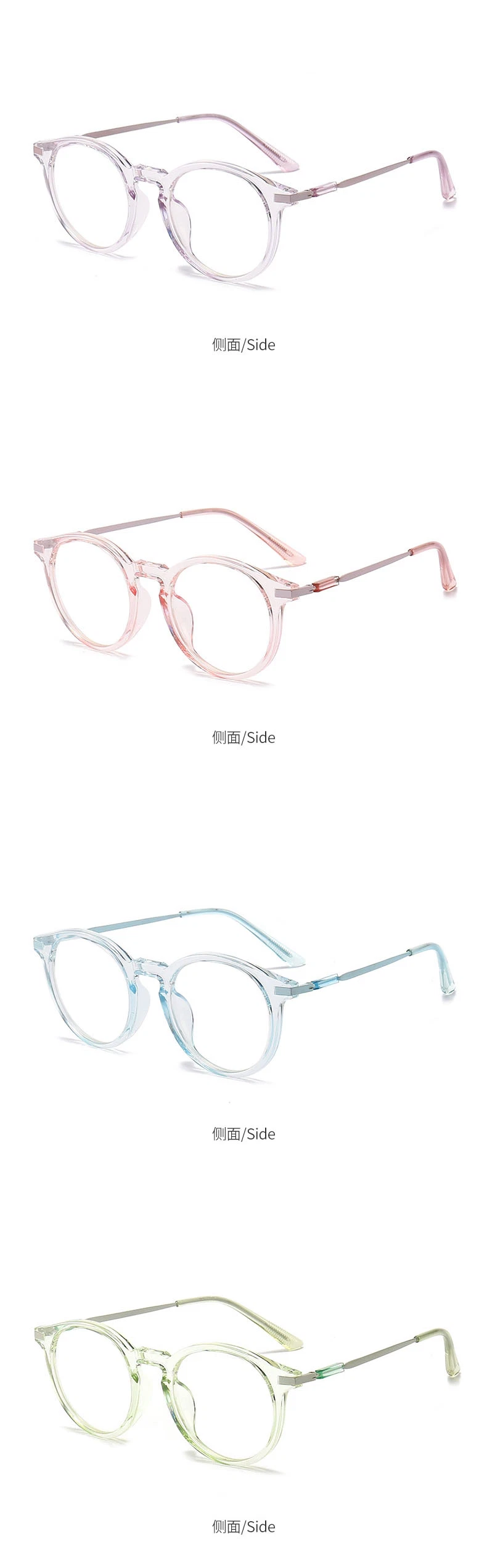 New Round Frame Retro Anti-Fatigue Ultra Eyeglasses Frame Elder Men Women Anti Blue Light Presbyopia Reading Glasses