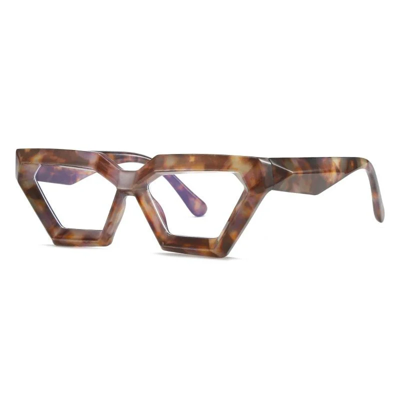 Fashion Thick Frame Cat Eye Glasses Frame Blue Light Blocking Glasses