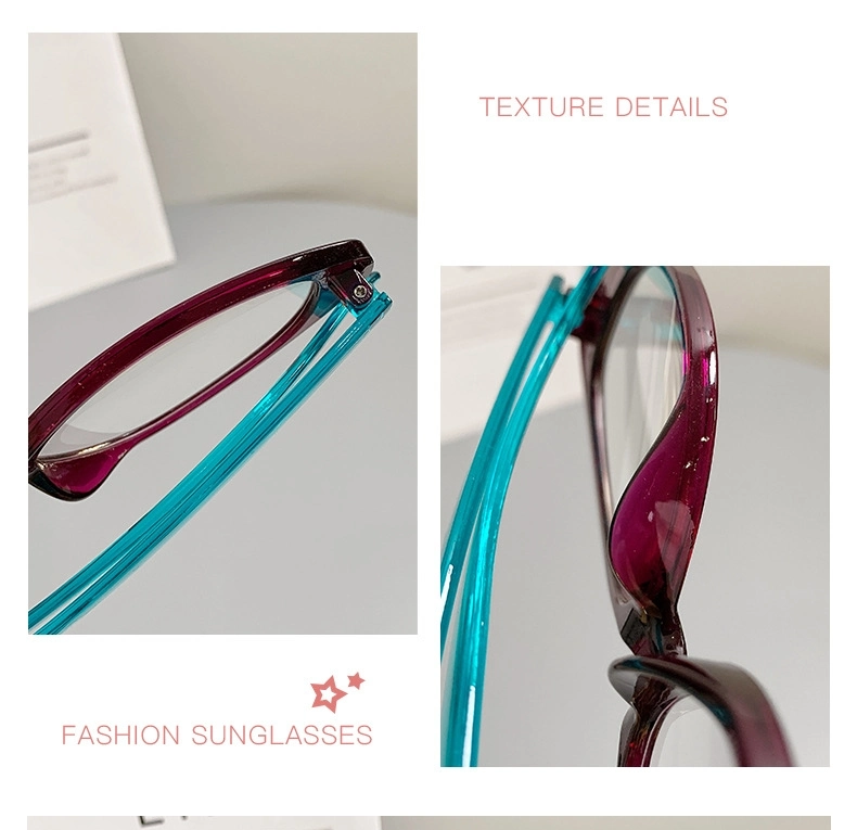 New Fashion Custom Logo High Quality UV400 Anti Blue Light Reading Glasses