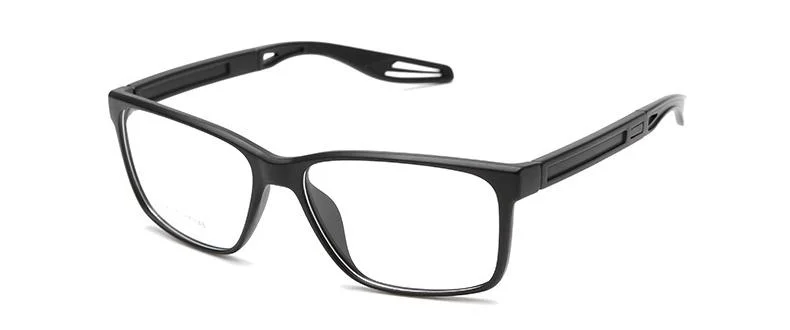 2023 New Fashion Tr90 Material Eyeglasses Can Be Equipped with Myopia Removable Temples Sports Glasses