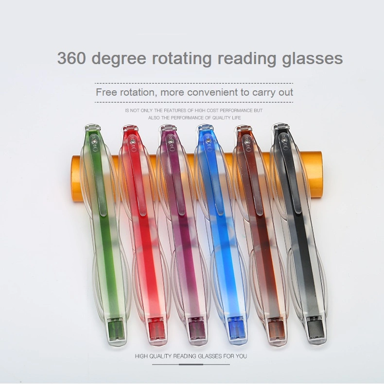 2020 Folding Design Cheap Promotion Style Ce Plastic Reading Glasses