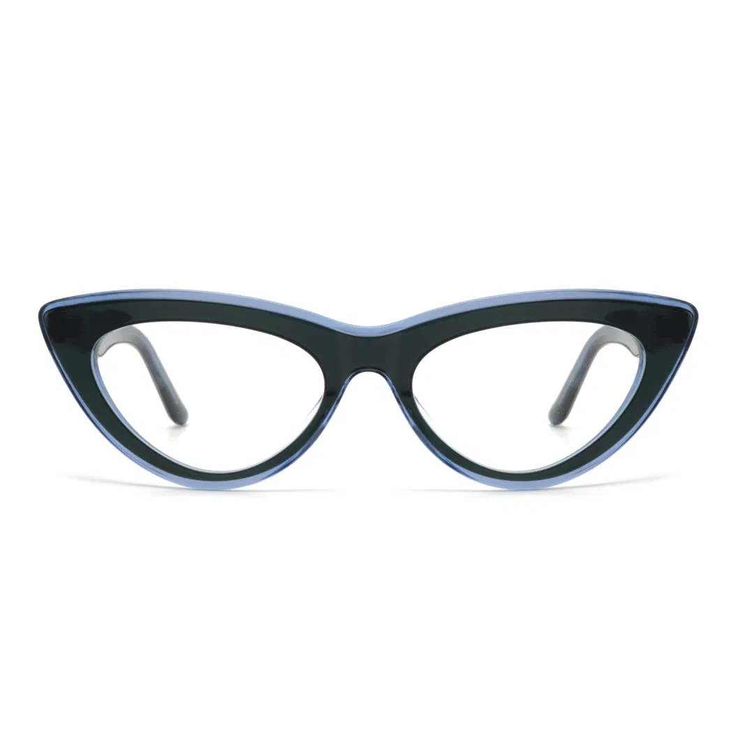 Wholesale High Quality New Cat Eye Shape Eyeglasses Computer Optical Frame Eyewear Anti Blue Light Blocking Reading Glasses