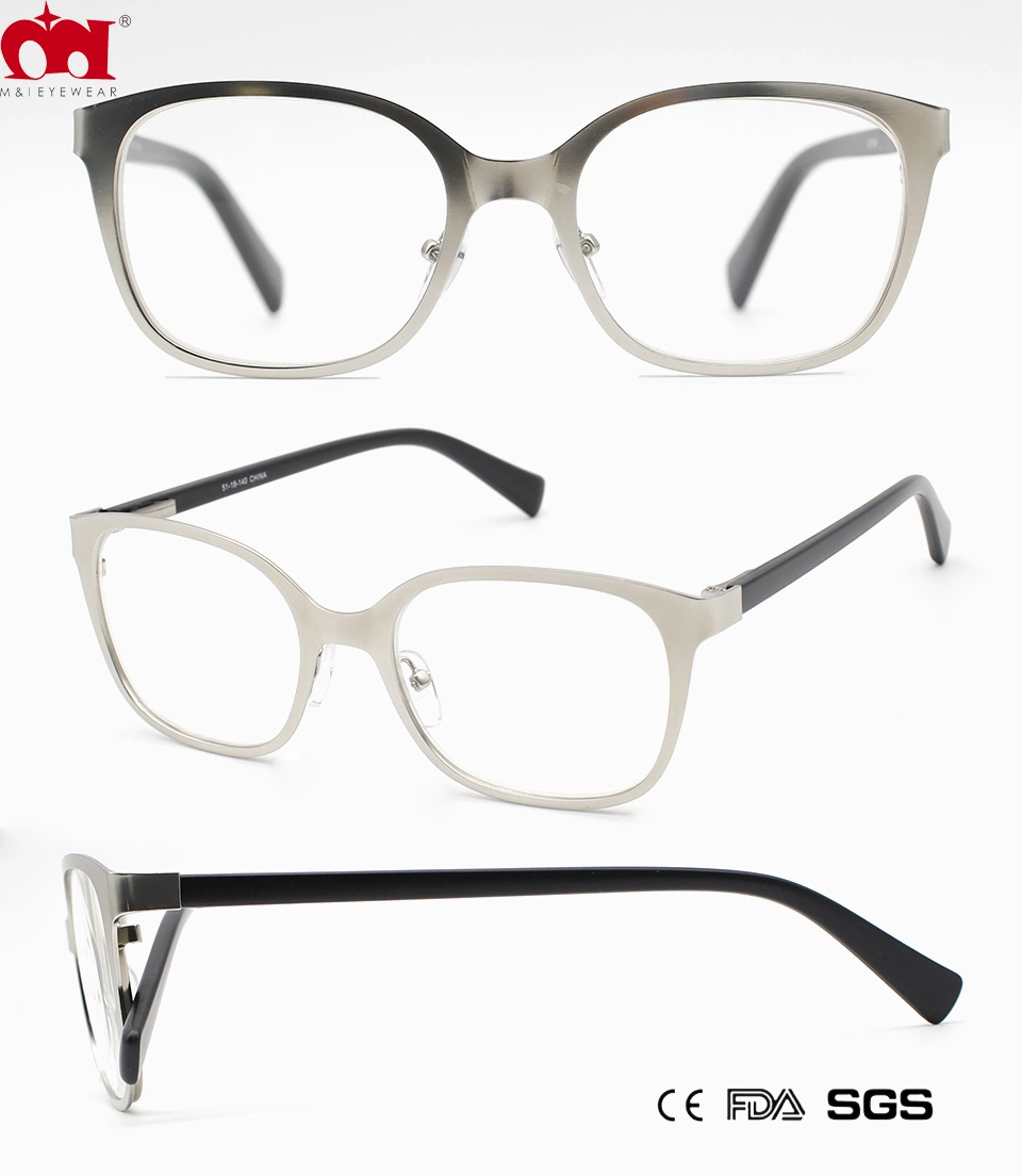 Promotion Casual Big Frame Multicolor High Quality Metal Reading Glasses (WRM20028)