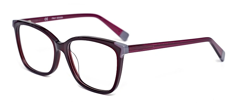 American Handmade Colorful Clear Myopia Eyeglasses Optical Frames