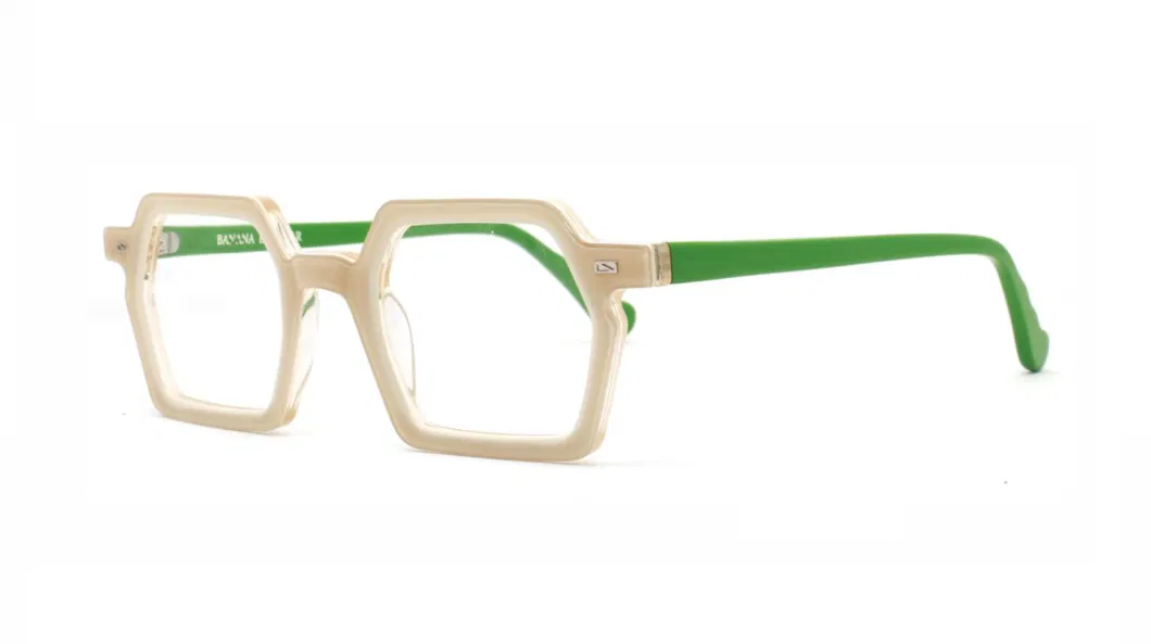 Luxury Handmade High Quality Acetate Sunglasses Optical Square Eyewear Frame