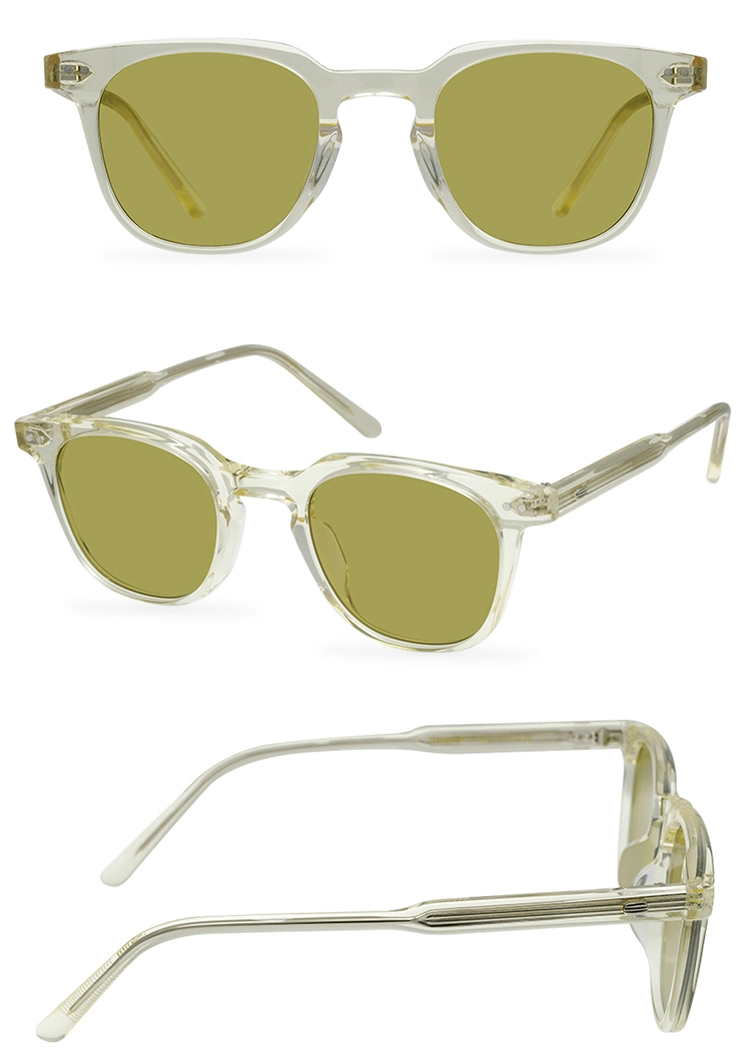 Sunglasses 2023 Women Fashion Luxury Sun Glasses for Men Acetate Custom Logo
