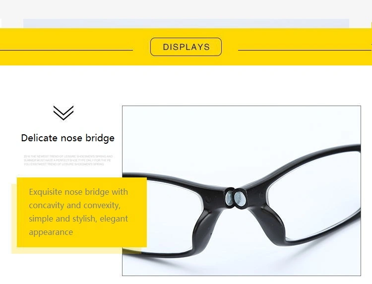 Unisex Magnet Fashion Halter Anti-Folding Hoop Adjustable Strength Magnetic Reading Glasses
