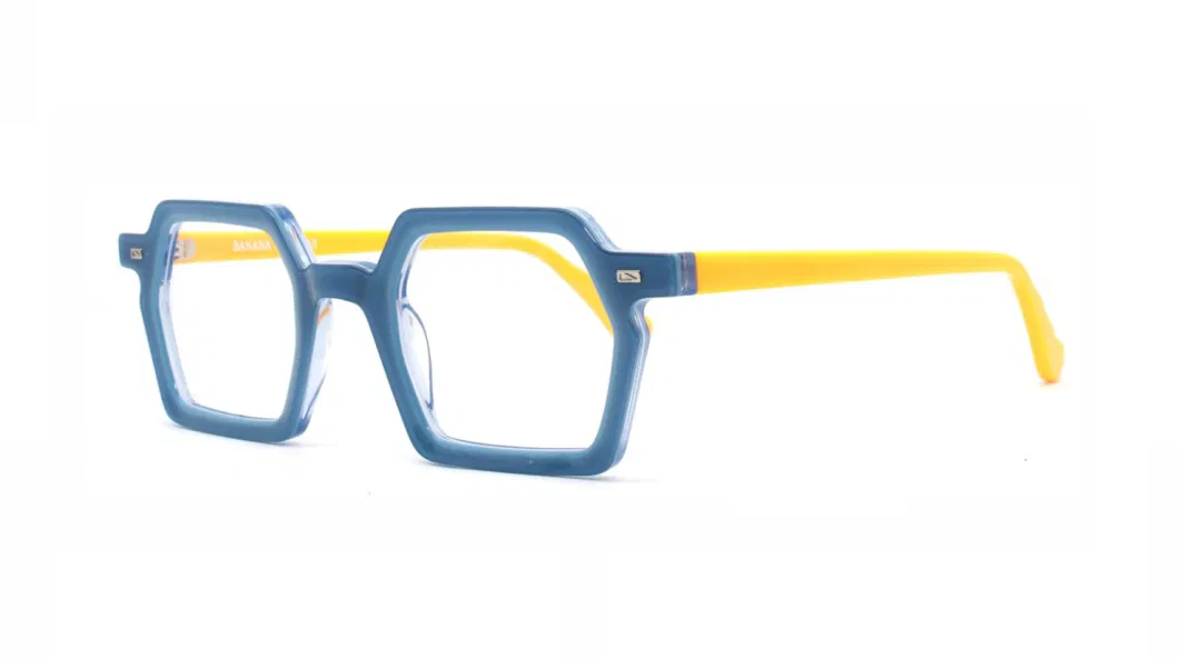 Luxury Handmade High Quality Acetate Sunglasses Optical Square Eyewear Frame