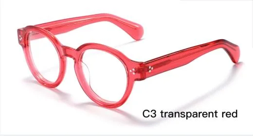 2024 Luxury Handmade Customized Acetate Optical Frame with Italy Design for General
