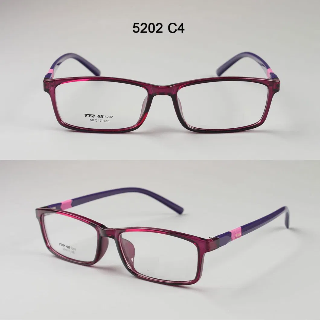 Tr90 Myopia Optical Glasses Frame Men Women Square Myopic Eyeglasses