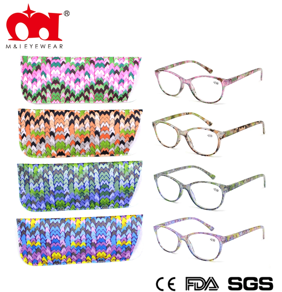 Stylish Reading Glasses and Eyeglasses Pouch with Fashion Pattern (WRP902006)