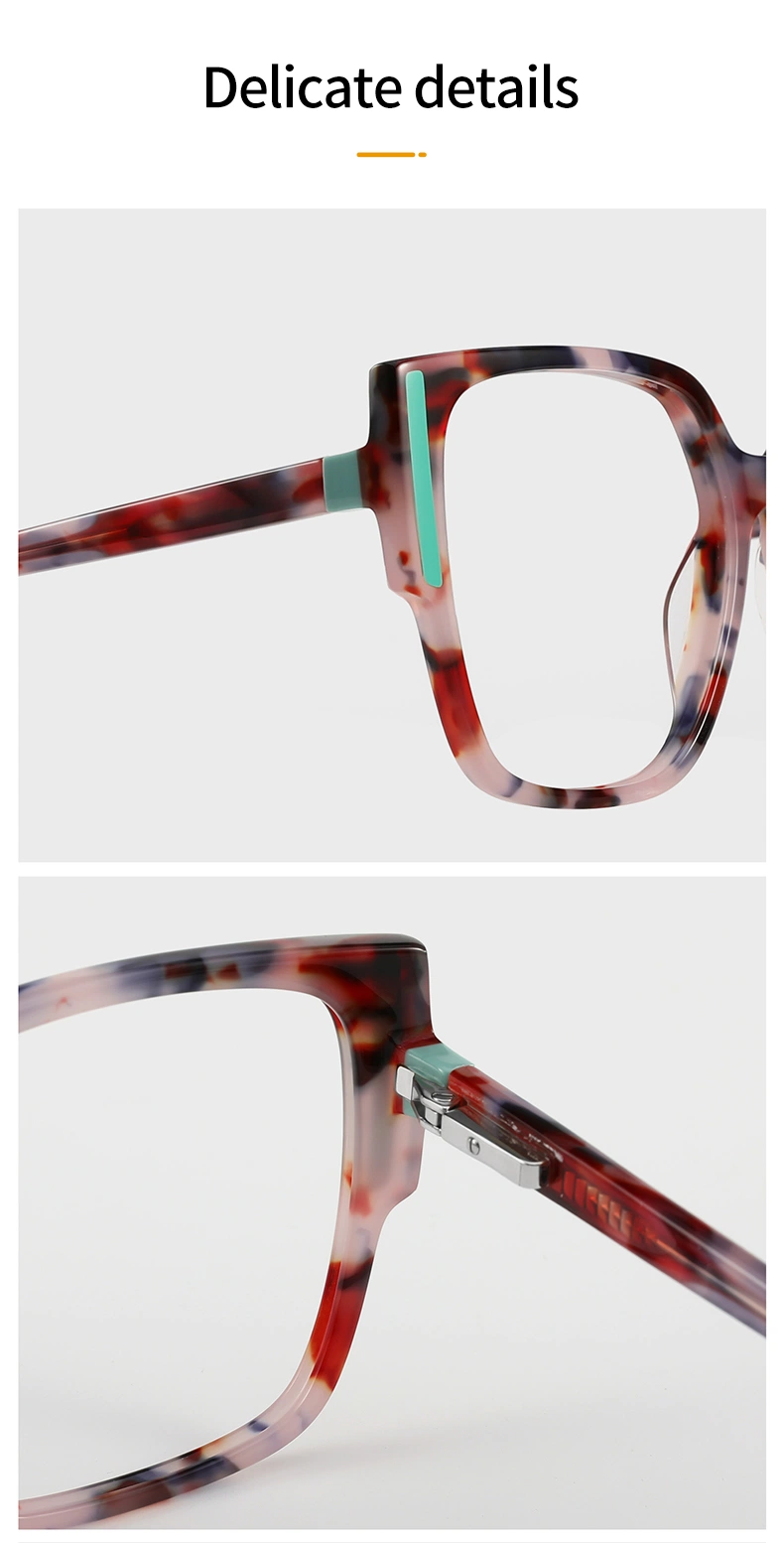 Z70012 Wholesale New Design Eyeglasses Spectacles Optical Acetate Eyewear Frame