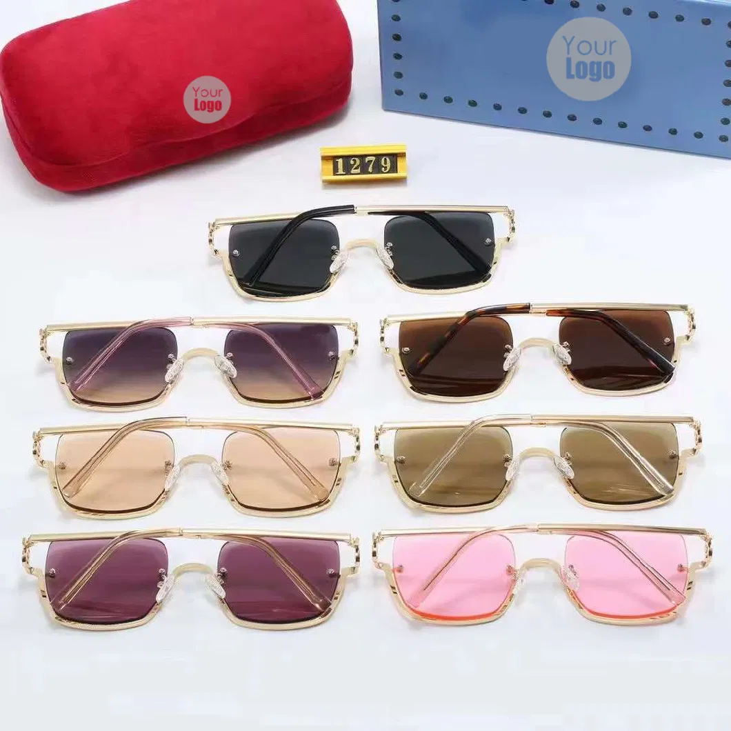 Stylish Design Small Retro Luxury Fashion Show The Same Type Sunglasses for Women and Men