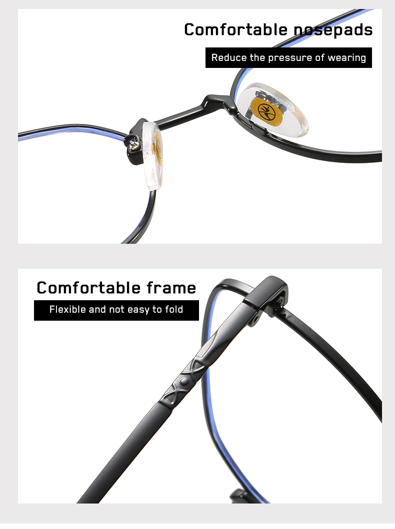 Factory Wholesale Own Design Cp Glasses Frame with Spring Hinge Eyewear for Fashion Woman