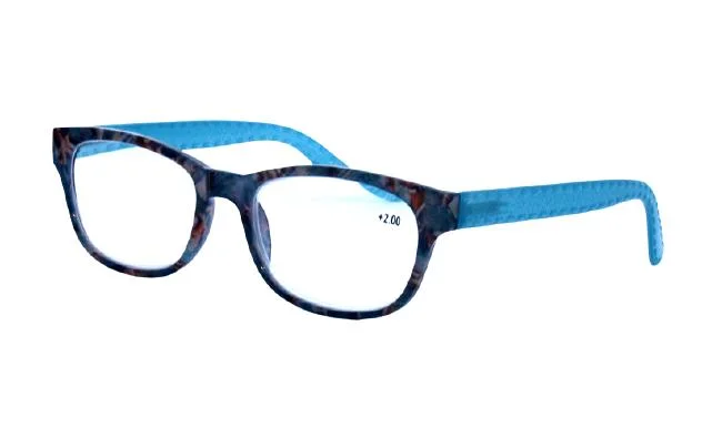 Contrast Color Rectangular Clear Lens Woman Plastic Computer Eyeglasses Optical Frame