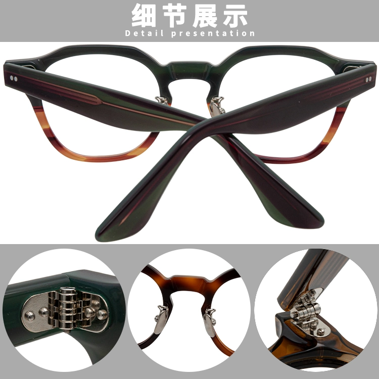 New Design Fashion Acetate Eyeglasses Frames Optical Glasses