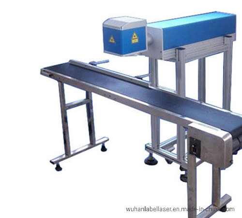 Flying CO2 Laser Marking Machine Marking Equipment Laser Marker for Fabric/Cloth/Jeans Engraving