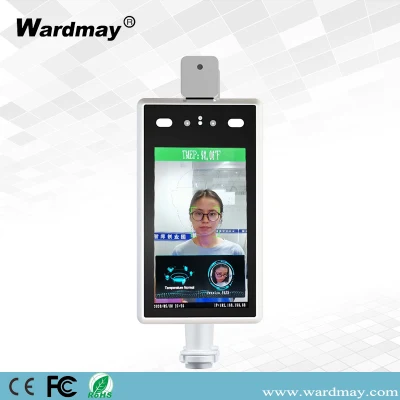  Human Body Temperature Measurement & Face Recognition IP WDR Camera for Subway Station Airport Workshop Access Control