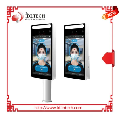 8 Inch LCD Face Recognition Device Thermometer Body Temperature Detection