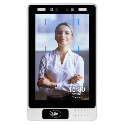  Yc-F8new Arrival 8 Inch Wall Mount Android Tablet Access Control Face Recognition Intercom with NFC