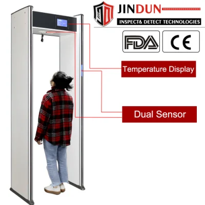 Walk Through Automatic Body Infrared Temperature Detector with Dual Sensor