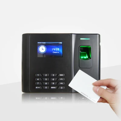  (GT200/MF) Backup Li Battery Fingerprint and Punch Card Attendance Machine with 13.56MHz Card Reader