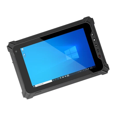 8 Inch Touch Screen Fingerprint IP65 Industrial Rugged Tablets PC with NFC Touch Screen Q802