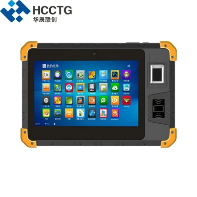  8 Inch NFC Fingerprint Industrial IP67 Biometric Touch Screen Rugged Tablet Android 6.0 Tablet (Z200)