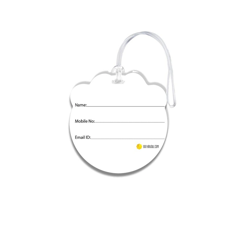 Taggage Emoji Luggage Identification Tag Emoticon Themed Travel Accessory