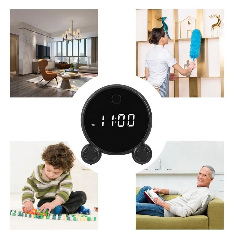 New Arrival Tuya 1080P Wireless Smart Security Cam Night Vision Motion Detect Alarm WiFi IP Time Clock Hidden Micro Camera