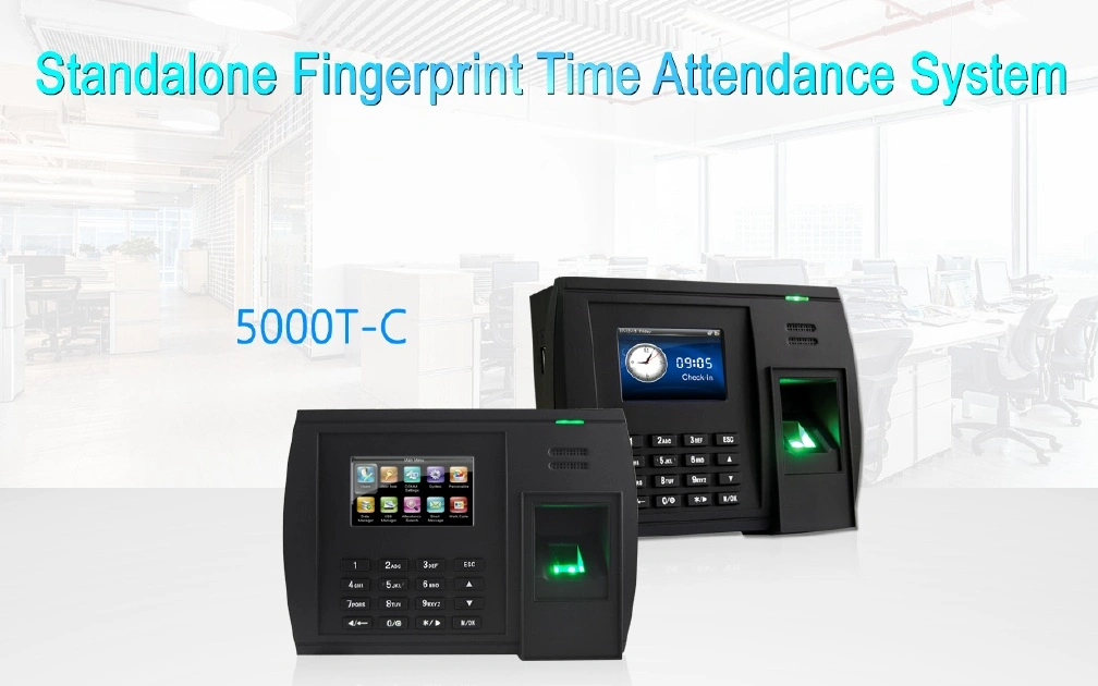 Wireless 3G or 4G Function Biometric Fingerprint and RFID Card Time Attendance Device