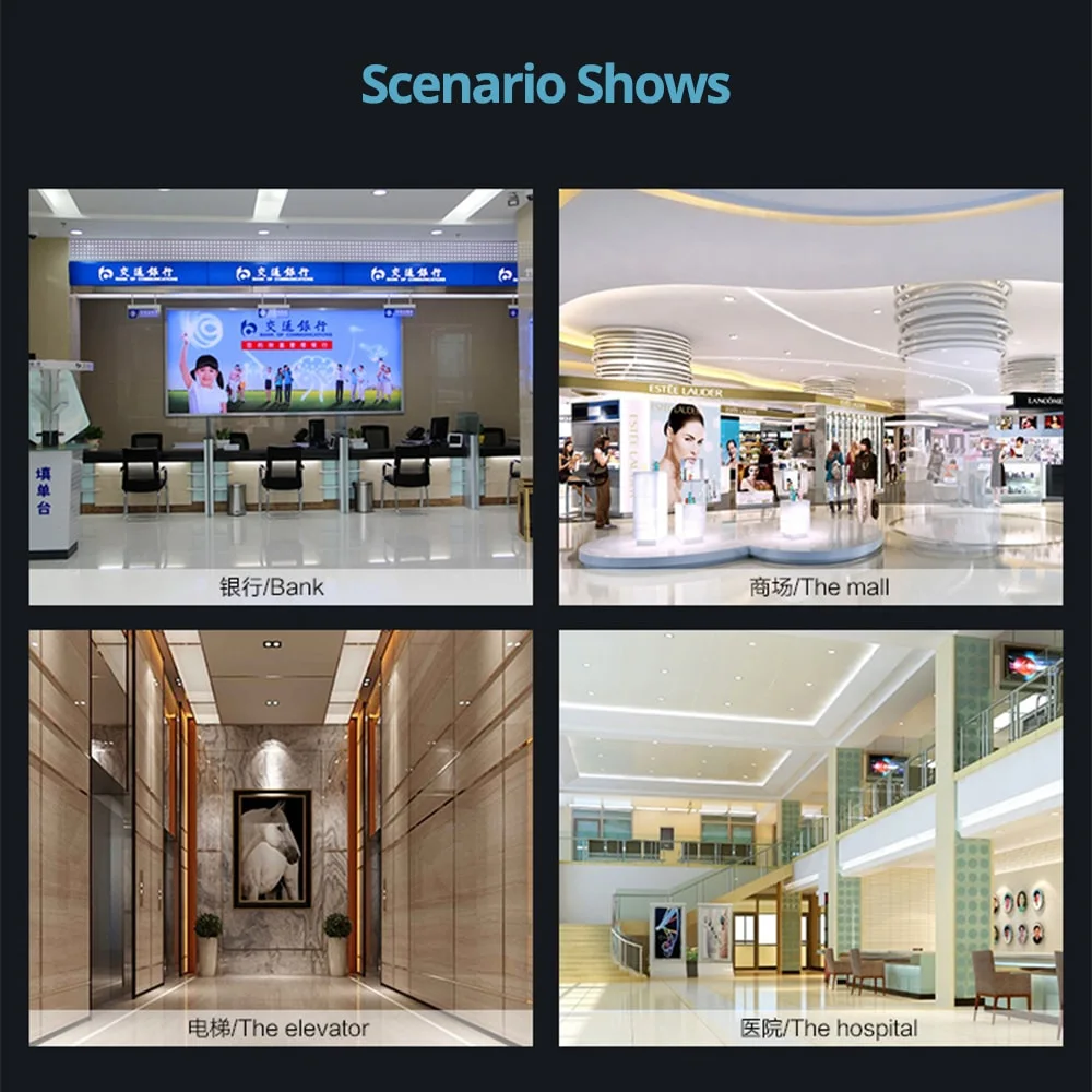 10 Inch Ai Facial Recognition Touch Screen Robotic Service Display for Shopping Center