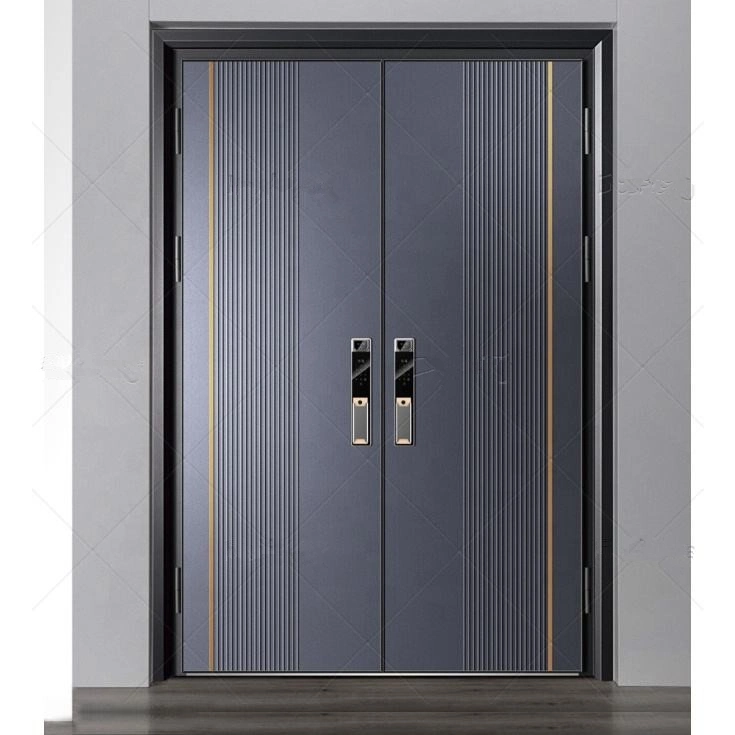 Wholesale Metal Exterior Stainless Steel Hinged Front Entrance New Security Steel Door