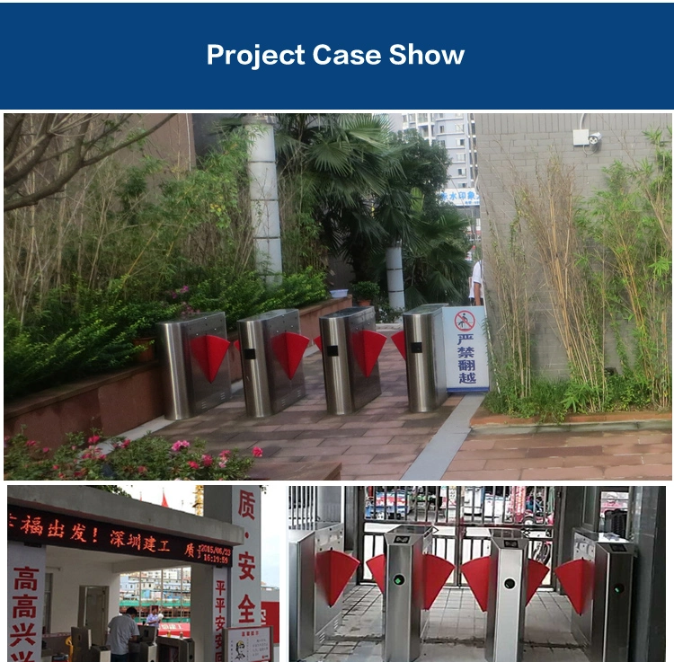 RFID Card Reader or Face Recognition Security Automatic Access Control System Turnstile Gate Door