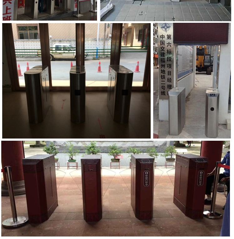 RFID Card Reader or Face Recognition Security Automatic Access Control System Turnstile Gate Door