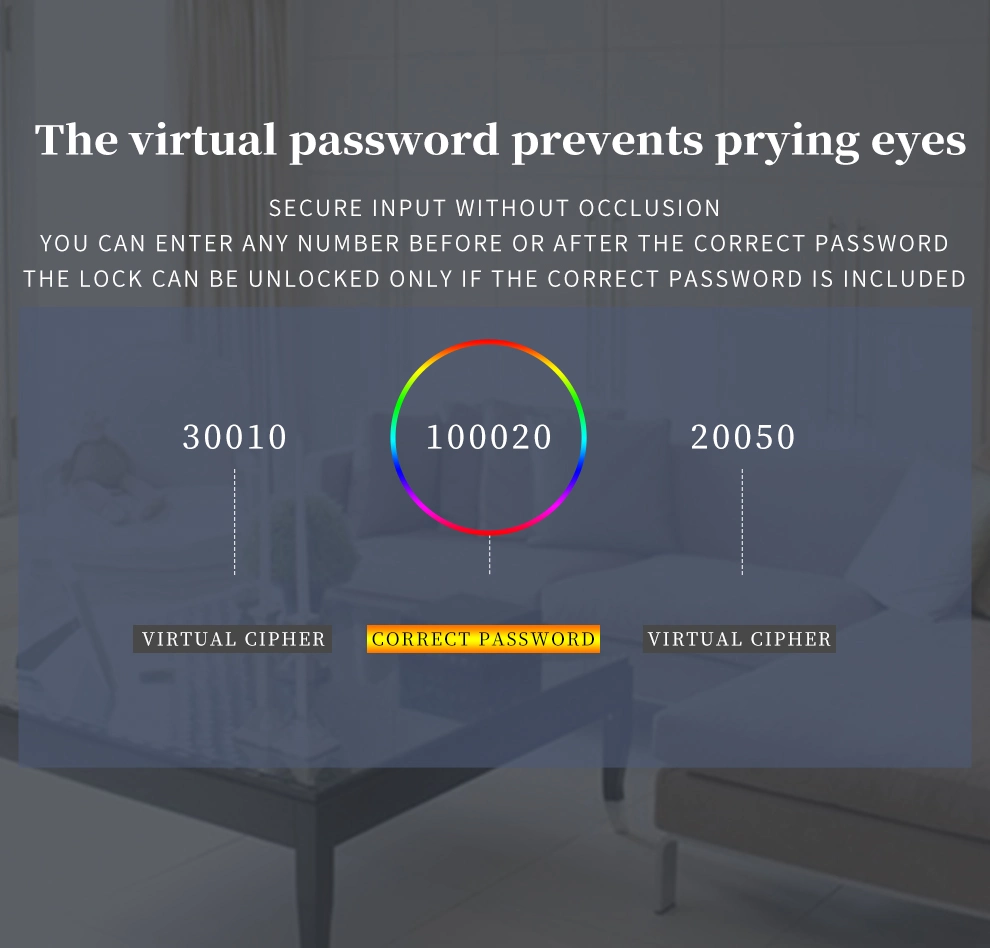 Face Recognition Digital Lock with NFC Wechat Ai Function Lock