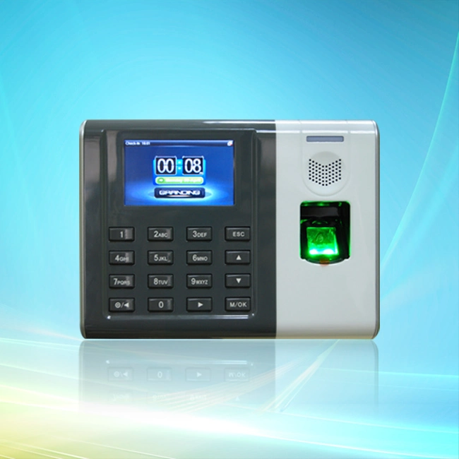 Gt100 Fingerprint RFID Card Recognition Device Biometric Time Attendance Machine