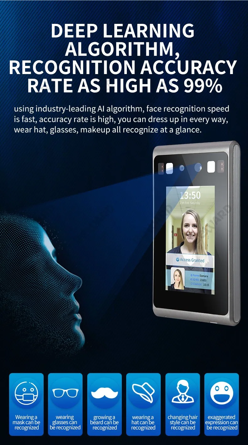 Fast Dispatch Face Recognition Electric Access Control Control Lift Device