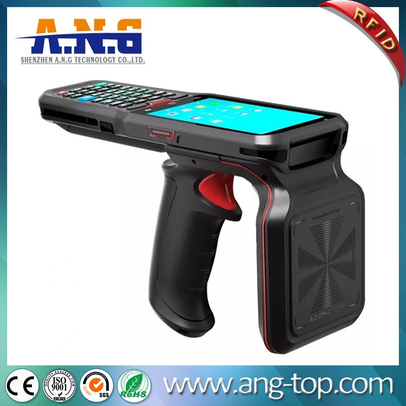 Android 10.0 PDA RFID UHF Reader Handheld POS Terminal Industrial Grade Rugged Barcode Scanner