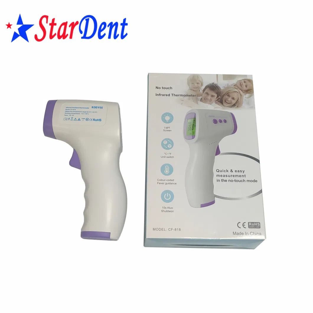 Professional Digital Non Contact Infrared Forehead Thermometer/Medical Instrument Manufacturer