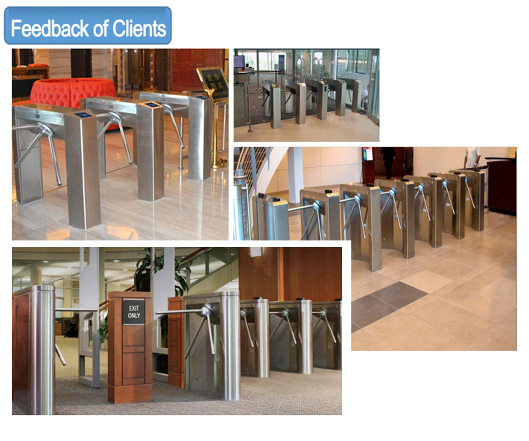 Good Performance Tripod Turnstile Fingerprint Biometric Attendance Terminal