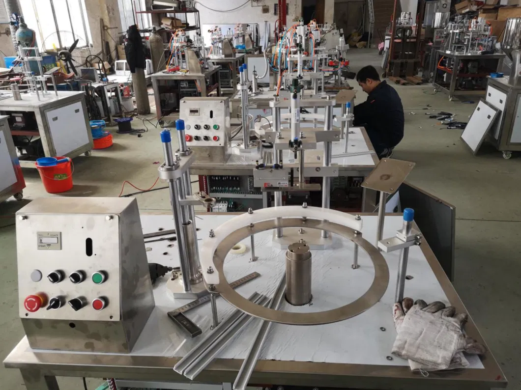 Automatic Paste Cosmetic Cream Facial Hand Cream Toothpaste Ointment Food Glue Tube Filling Sealing Machine Customized Factory Automation Equipment