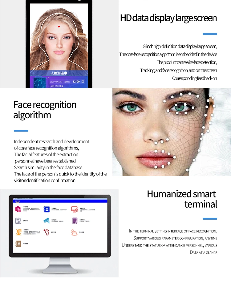 Ai Face Recognition Attendance Web Mounted School Biometric Facial Recognition Biometric Machine