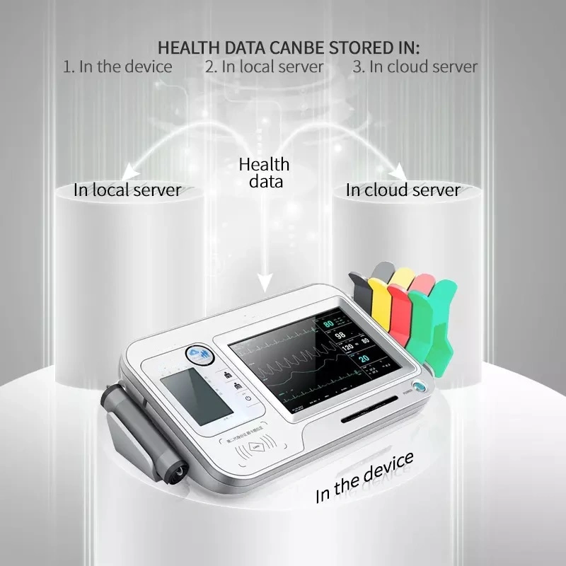 Medical Full Analysis ECG Blood Pressure Meridian Health Diagnostic Body Chekup Machine with CE