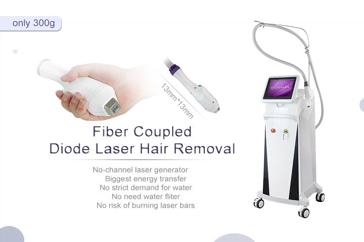 New Trends Fiber Coupled 810nm Diode Laser Hair Removal Machine From Globalipl