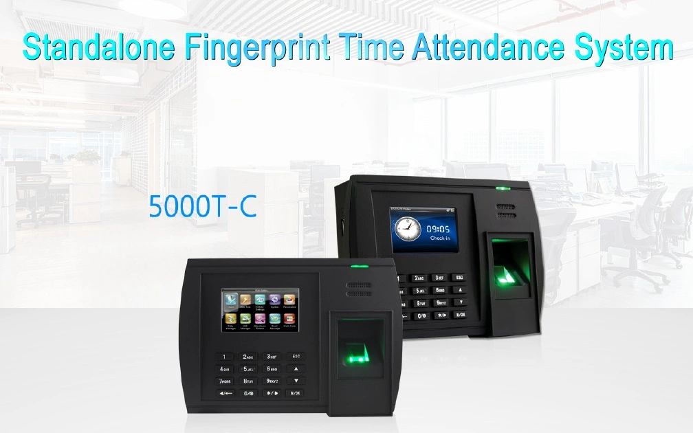 Wireless WiFi Function Biometric Fingerprint Time Attendance and Access Control Device