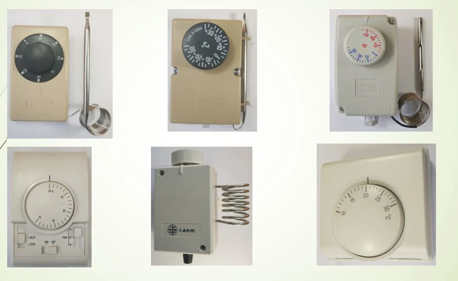 High-Precision Freezer Cooler Showcase Capillary Thermostat Temperature Controller (F2000)