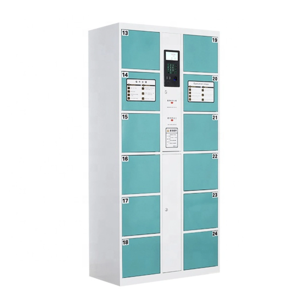 24 Doors Intelligent Parcel Deliver Smart Electronic Locker, Android System